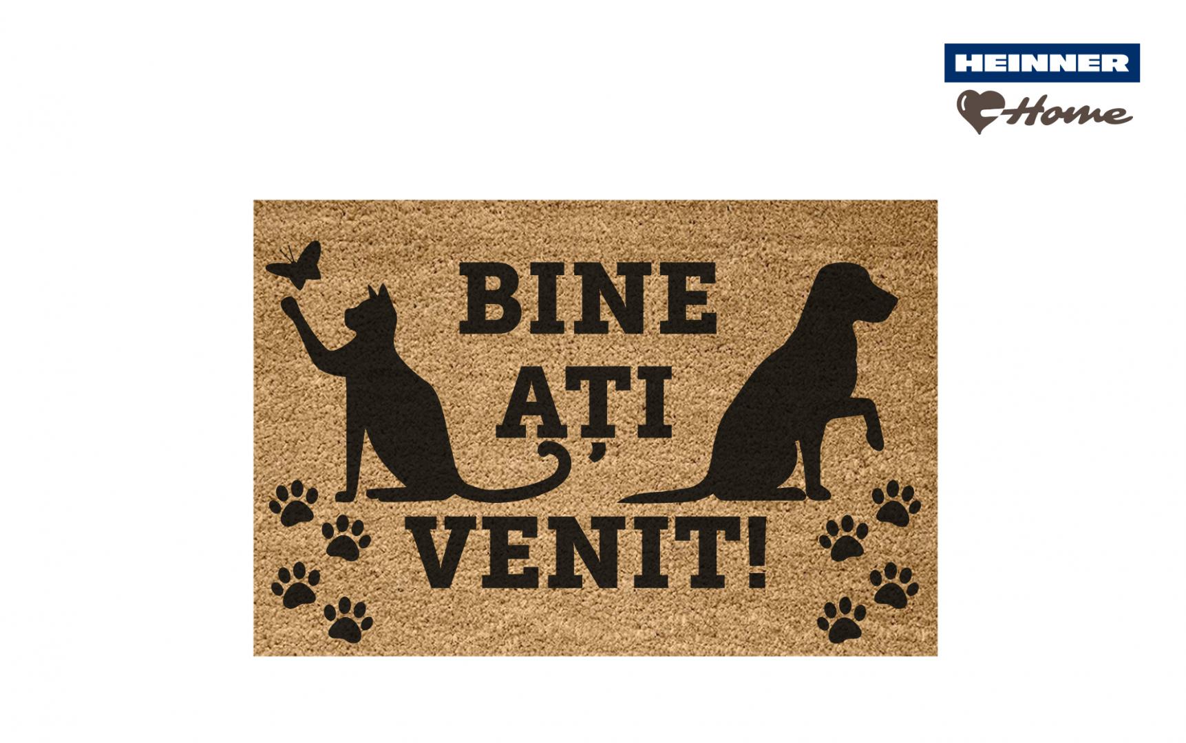 HEINNER COVORAS INTRARE ANTIDERAPANT 60X40 CM, PAWS, HOME, HR-MTC-FAMPW