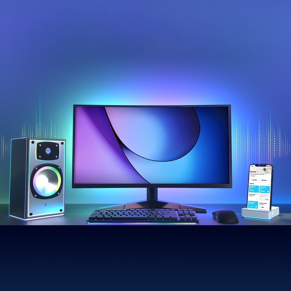 Tp-Link BANDA LED Multicolora, Wi-Fi 2.4 Ghz incorporat, consum 20.5W/buc, banda 2 x, Tapo L900-10 - imagine 5