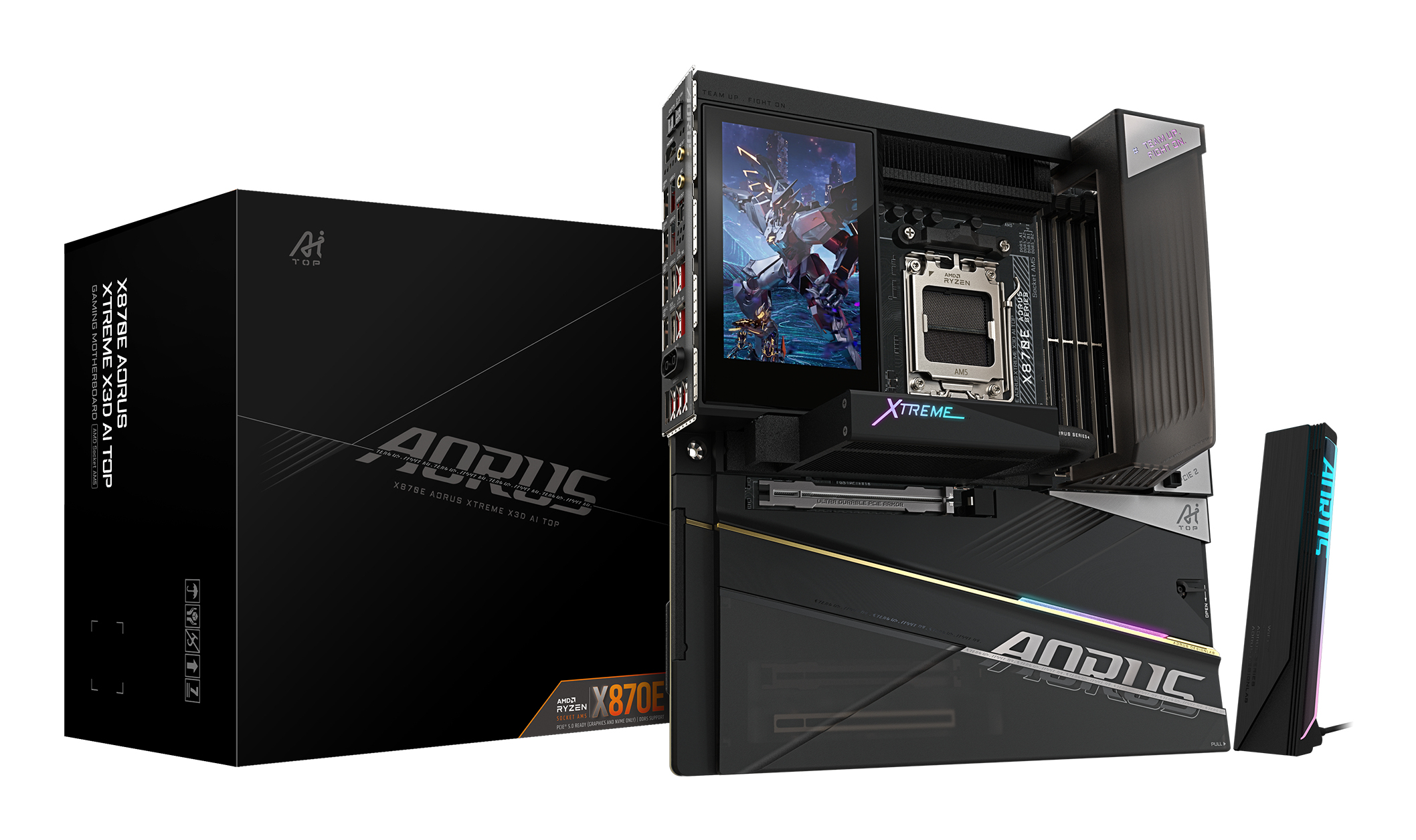 Gigabyte X870E AORUS XTREME X3D AI TOP", X870E A XTR X AI TOP