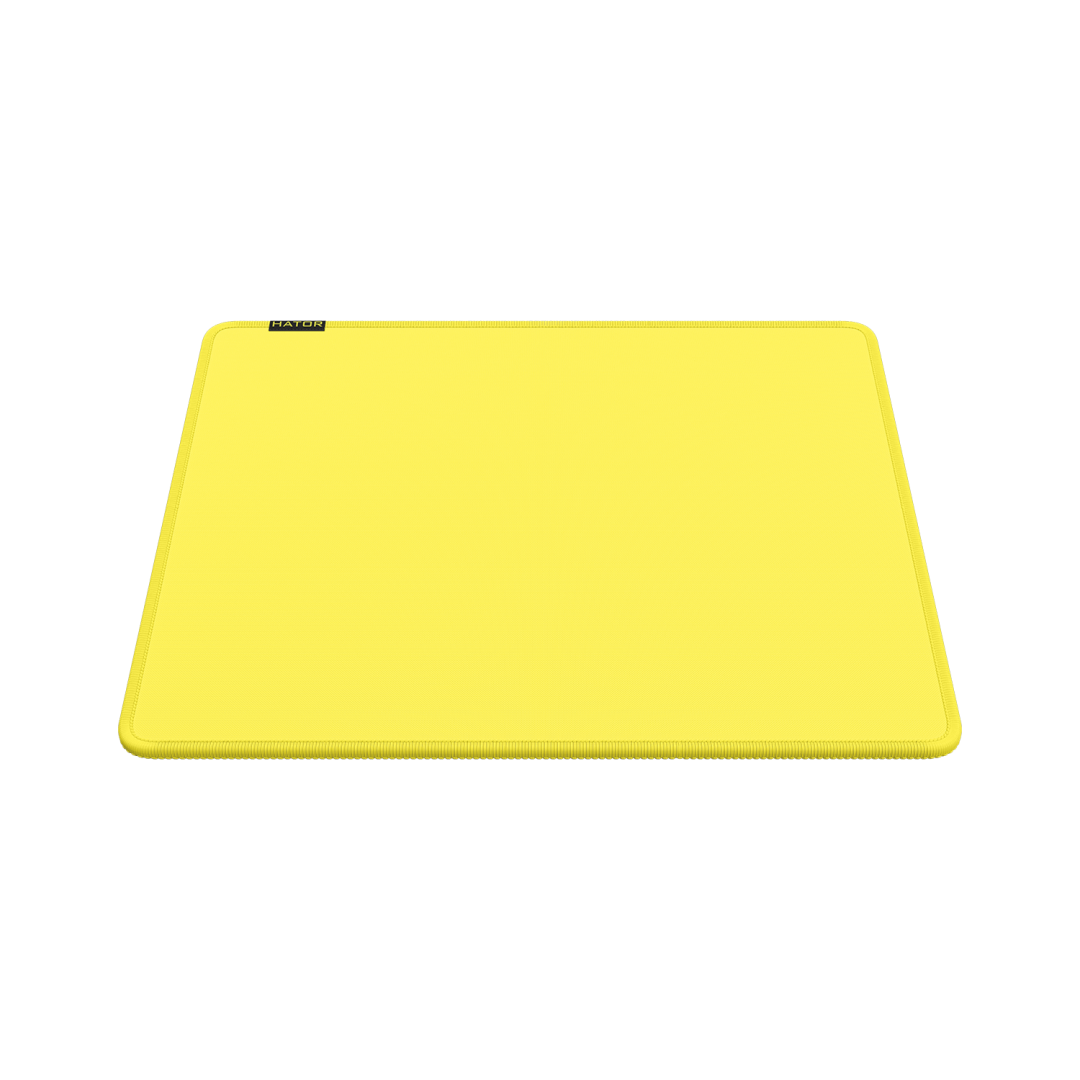 HATOR Mousepad Gaming Tonn EVO M, 360 x 300 mm, Galben, HTP-024