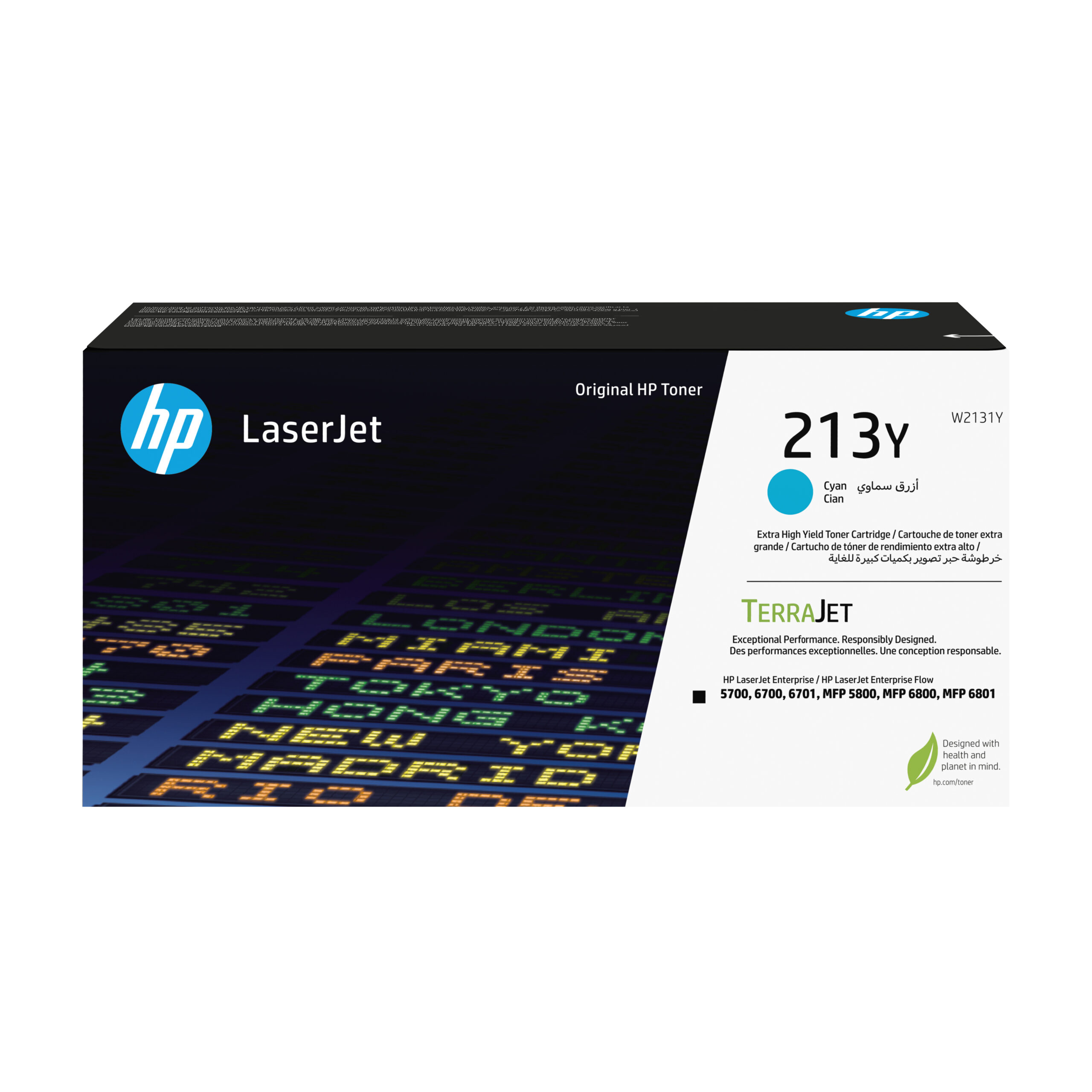 HP Toner Original Cyan, nr.213Y pentru, W2131Y