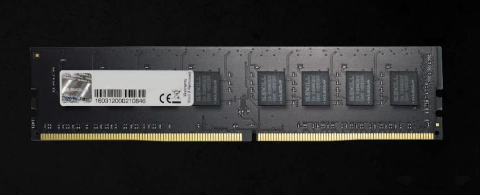 G.Skill Memorie DDR DDR4 8GB frecventa 2666 MHz, 1 modul, latenta CL19, F4-2666C19S-8GNT