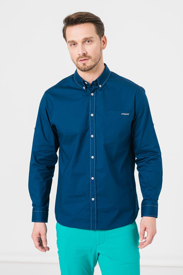 PEGAS CAMASA CASUAL BARBATI LIGHT NAVY S, PS2122-14-11N-S