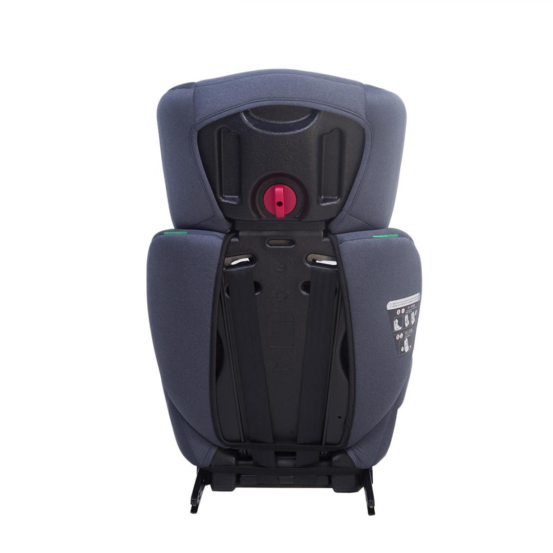 U-GROW Scaun auto/inaltator 76-150CM(15M-12Y), R129, isofix, rosu, UG-301ISO-RD - imagine 5