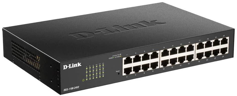 D-LINK Switch DGS-1100-16, 16 port, 10/100/1000 Mbps, DGS-1100-16V2