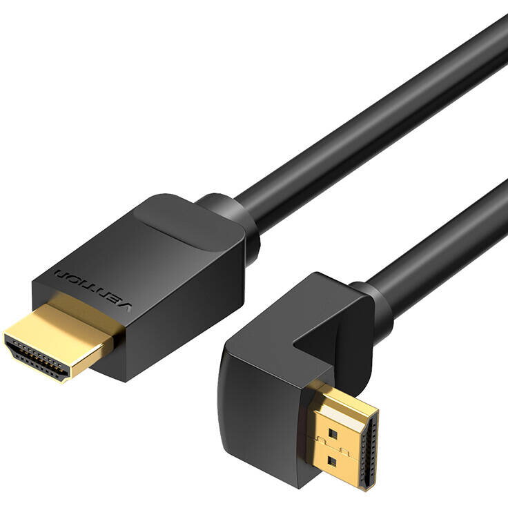 Vention Cablu video, HDMI(T) la HDMI(T), 2m, rezolutie maxima 4K la 60Hz, conectori auriti, AAQBH - imagine 2