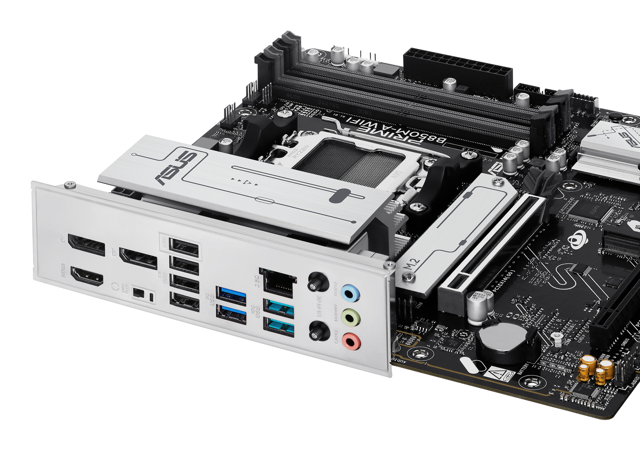 Asus MB AMD B850 SAM5 MATX/, PRIME B850M-A WIFI - imagine 9