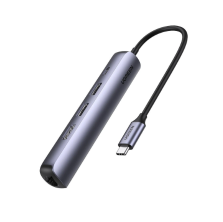 UGreen DOCKING Station Ultra Slim, CM418 conectare PC USB Type-C, USB 3.0 x 2|HDMI x, 10919