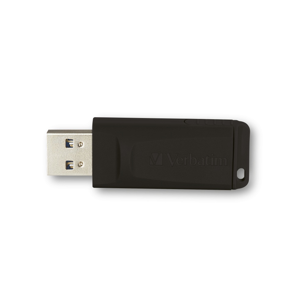 Verbatim MEMORIE USB SLIDER, USB 2.0, 128GB BLK, 49328