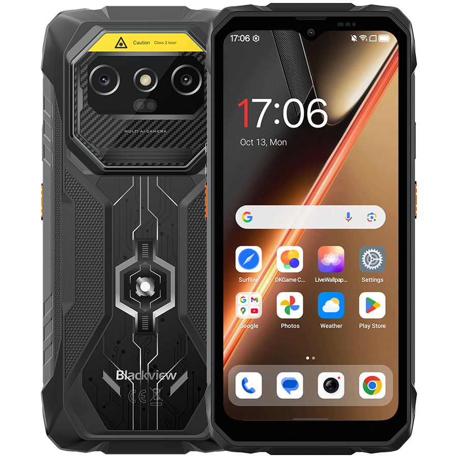 Blackview ROCK 1 Pro LTE 6.56-inch HD+ 1612x720 90Hz 8+256GB MT Helio G81 Octa-Core, BVROCK1PRO_B_EU