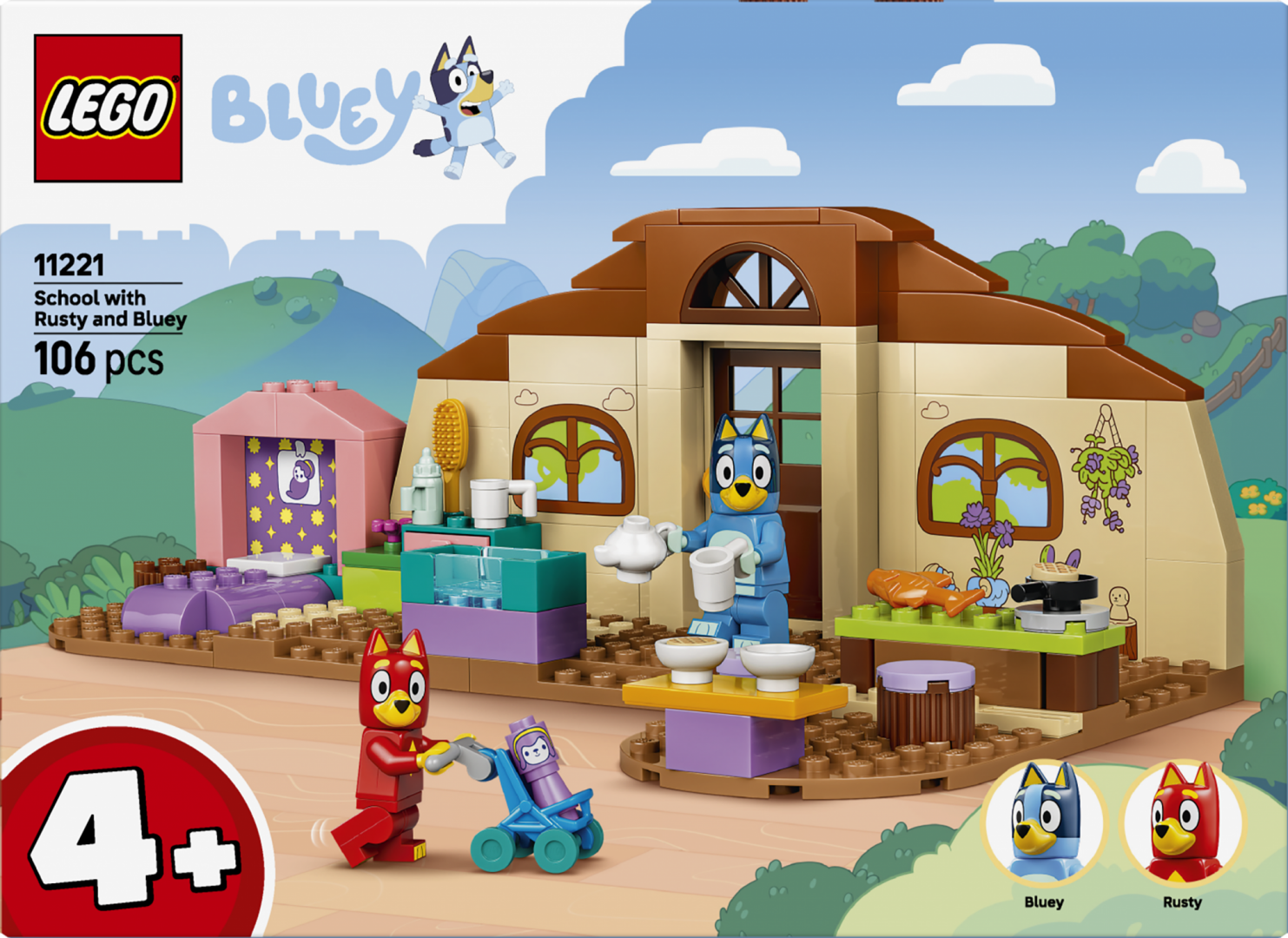 LEGO LA SCOALA CU RUSTY SI BLUE, LEGO11221 - imagine 3