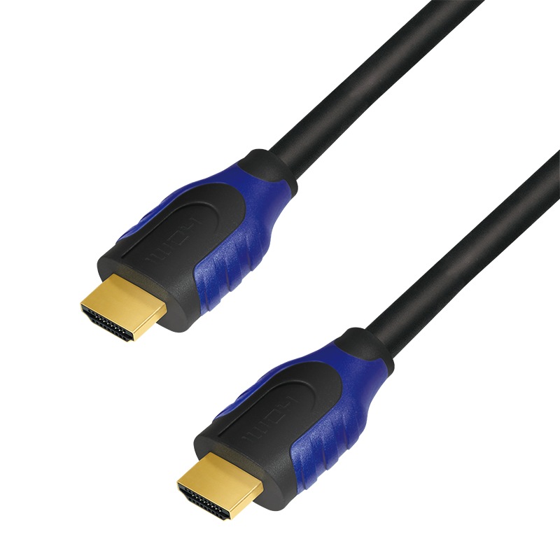 Logilink CABLU video, HDMI (T) la HDMI (T), 1m, conectori auriti, rezolutie maxima 4K DCI, CH0061