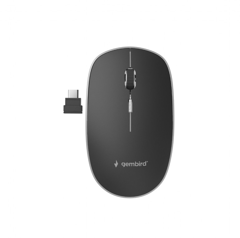 Gembird MOUSE, PC sau NB, wireless, 2.4GHz, optic, 1600 dpi, butoane/scroll 4/1, MUSW-4BSC-01