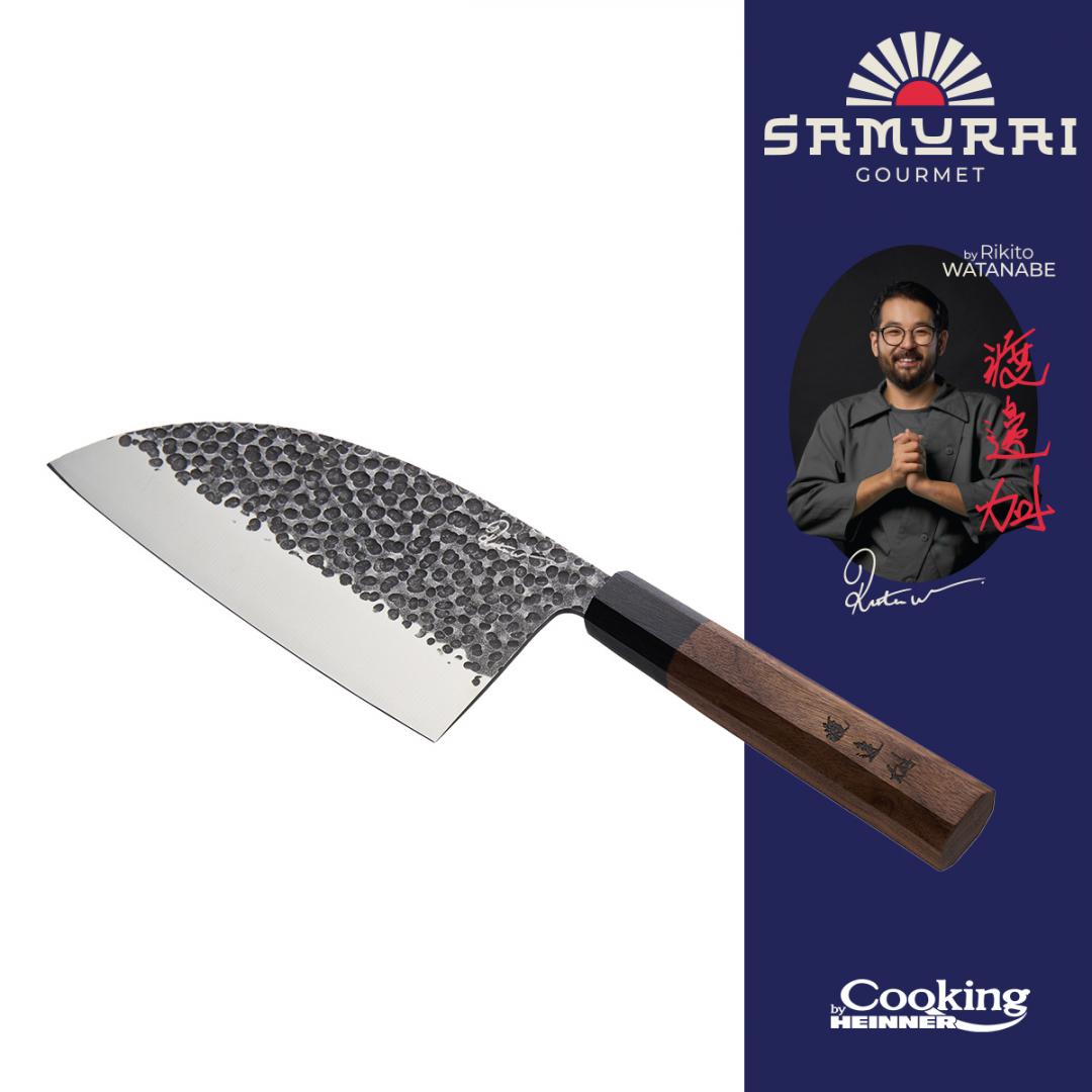 HEINNER SATAR 17 CM, RIKITO WATANABE, SAMURAI GOURMET, COOKING BY, HR-EVI-RH17