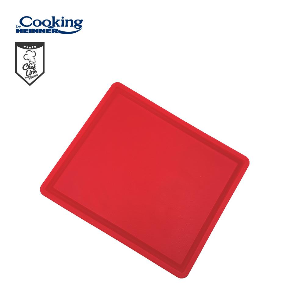 HEINNER TOCATOR SANT GN1/2, 26.5X32.5X2 CM, ROSU, COOKING BY, HR-ADR-265SR