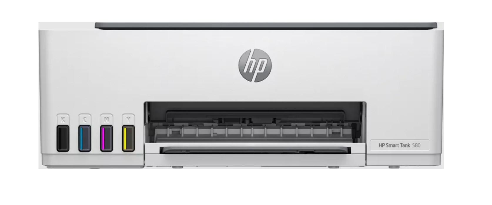 HP Multifunctional inkjet Smart Tank 580 All-in-One, format A4, Color, Duplex, Wi-Fi, 1F3Y2A