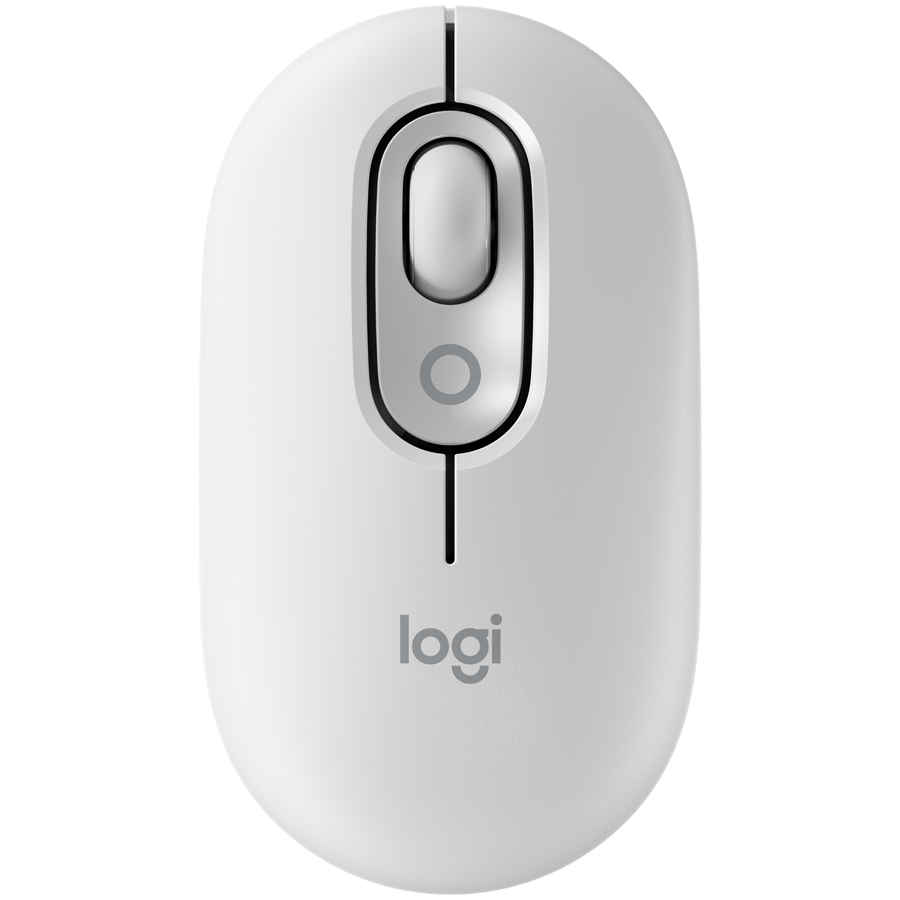 Logitech POP Mouse with emoji - OFF-WHITE - BT - EMEA28i-935 - FY25,TERRA, 910-007411