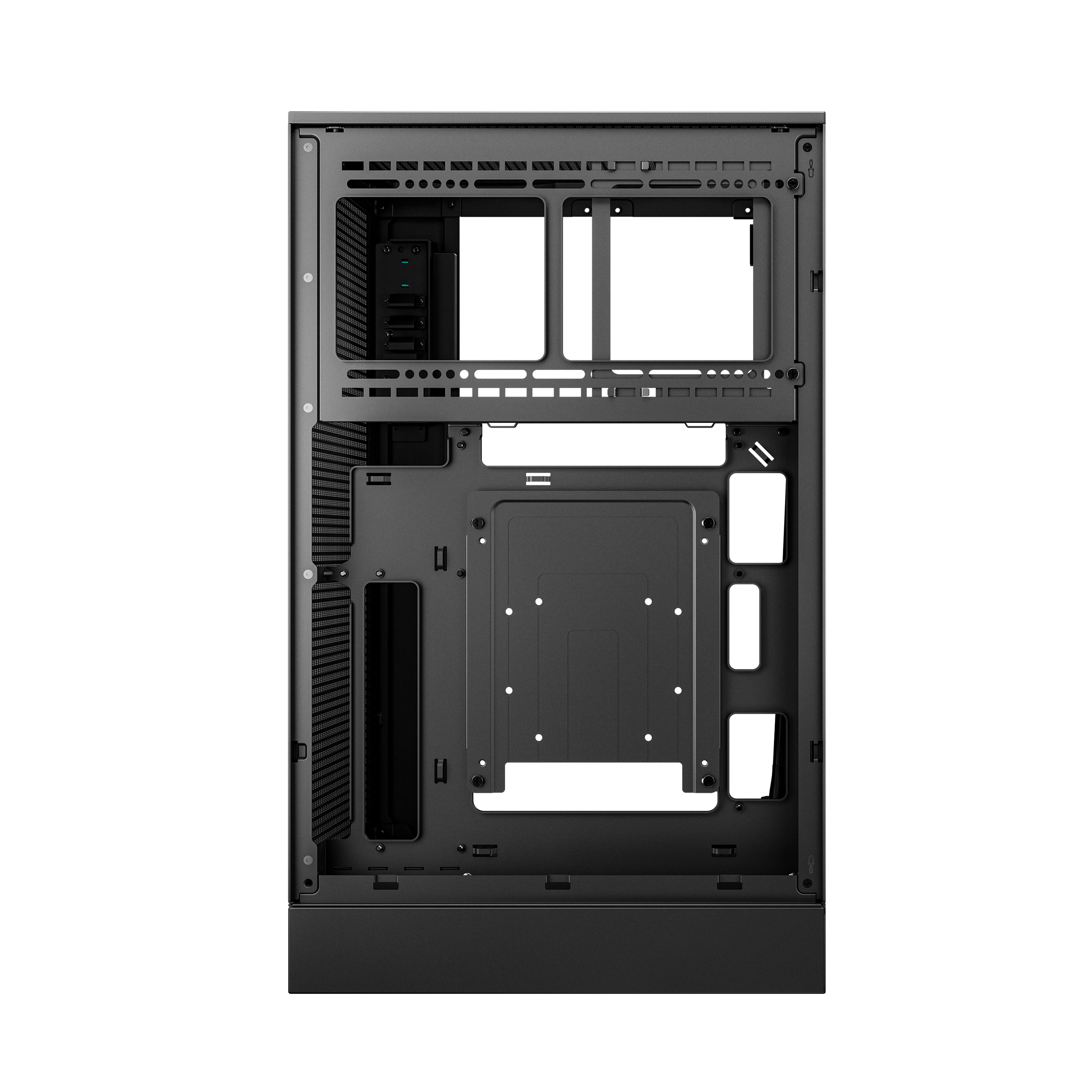 Deepcool CARCASA CH270 DIGITAL, mini tower, gaming, fara sursa, suporta 6xfan, R-CH270-BKNDM0-G-1 - imagine 6