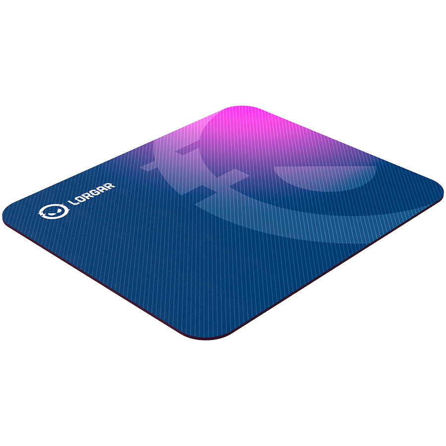 LORGAR Main 133, Gaming mouse pad, High-speed surface, Purple anti-slip rubber base, LRG-GMP133