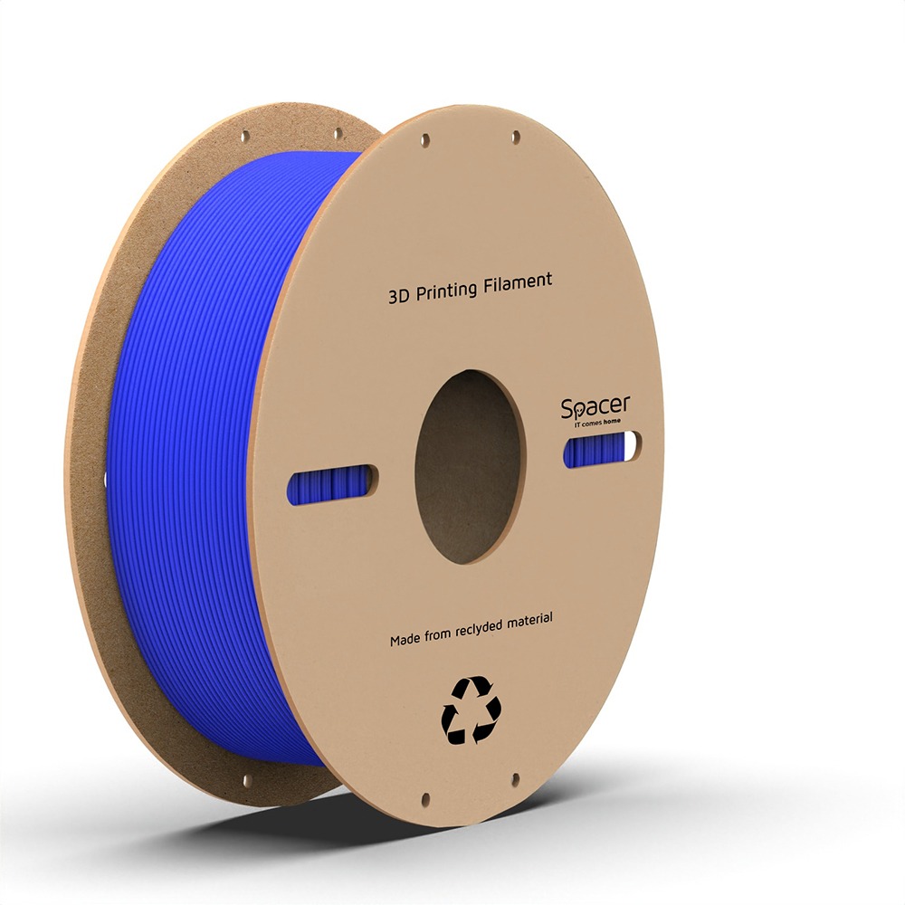 SPACER FILAMENT pt. imprimanta 3D - PLA, 1.75mm diamentru, 1Kg / bobina, SPPF-3DP-PLA1.75-01-BL