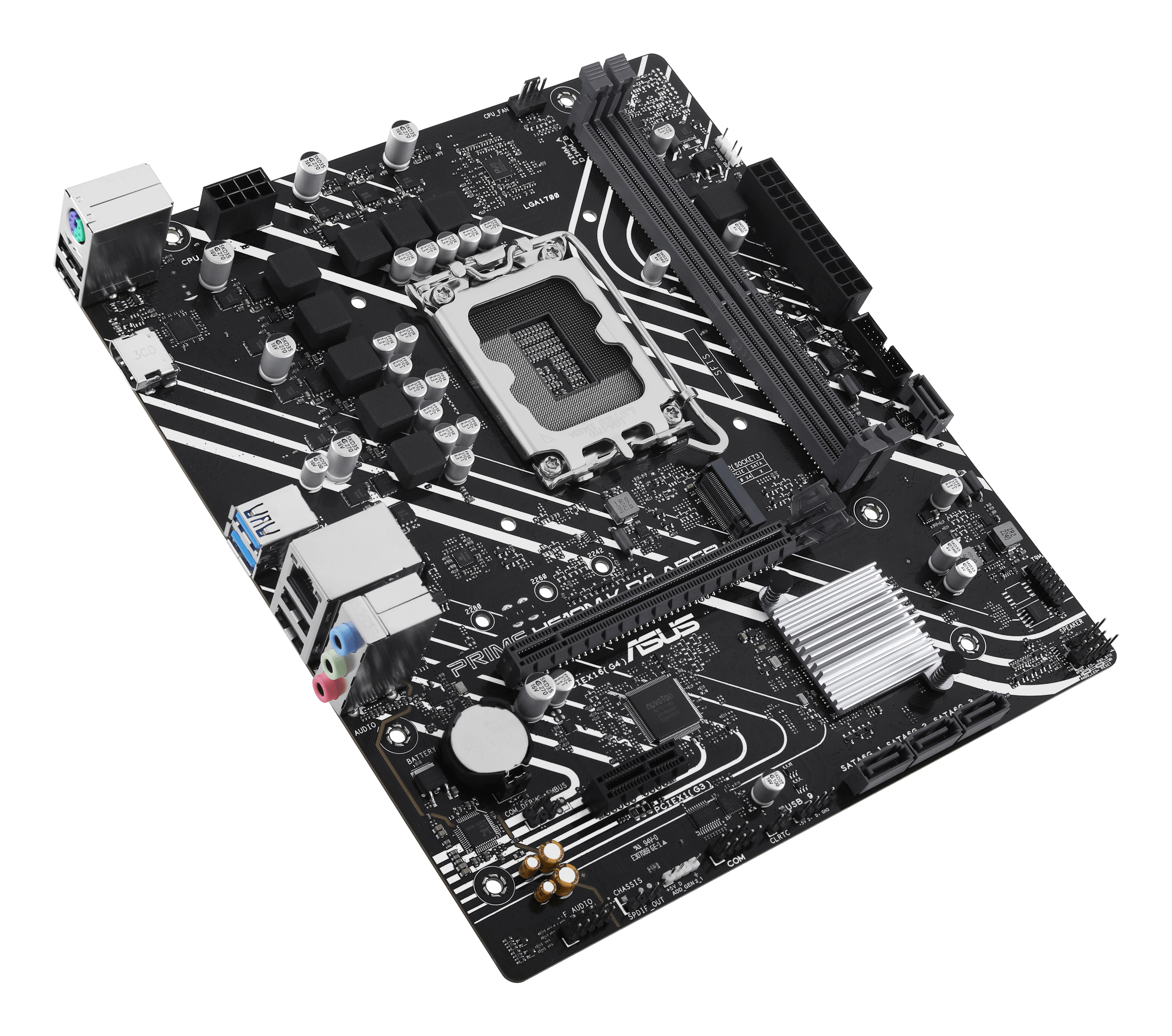 Asus LGA1700 1xHDMI, PRIME H610M-K D4 ARGB - imagine 5