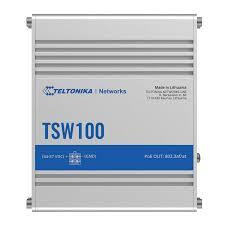 TELTONIKA SWITCH POE+ "TSW100", 5 x LAN port 10/100/1000 Mbps PoE+, buget PoE 120W, TSW100000000