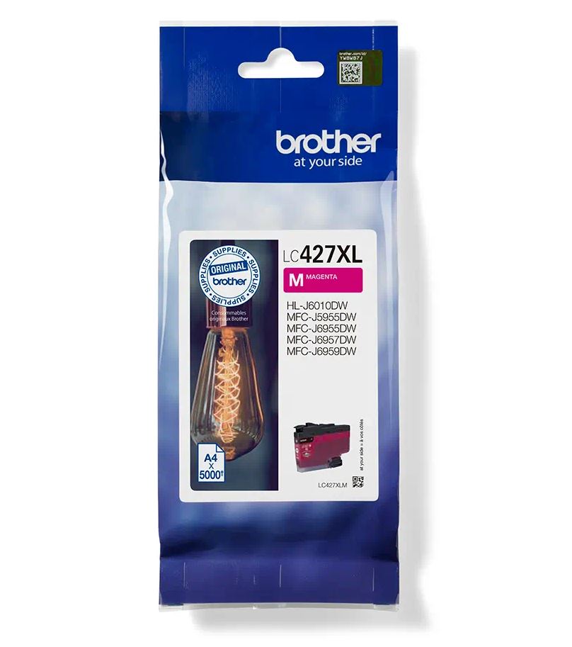 BROTHER Cartus Cerneala Original Magenta pentru MFC J5955|MFC J6955|MFC J6957, 5K, LC427XLM
