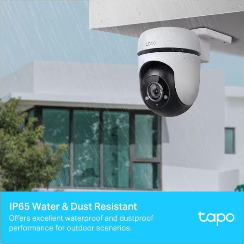 Tp-Link CAMERA IP Exterior, FHD 1920x1080, IP65, dist. IR 30 m, Pan/Tilt, wireless, Tapo C500 - imagine 3