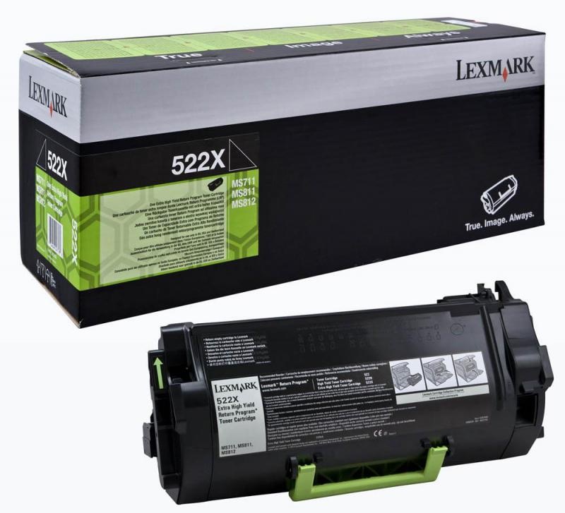 Lexmark Toner Original Black pentru MS811|MS812, 45K, 52D2X0E