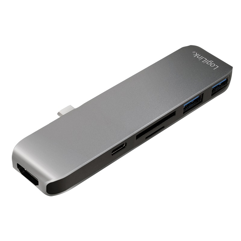 Logilink HUB extern, porturi USB: USB 3.0 x 2, USB 3.1 Type C, conectare prin USB 3.2 Type C, UA0301