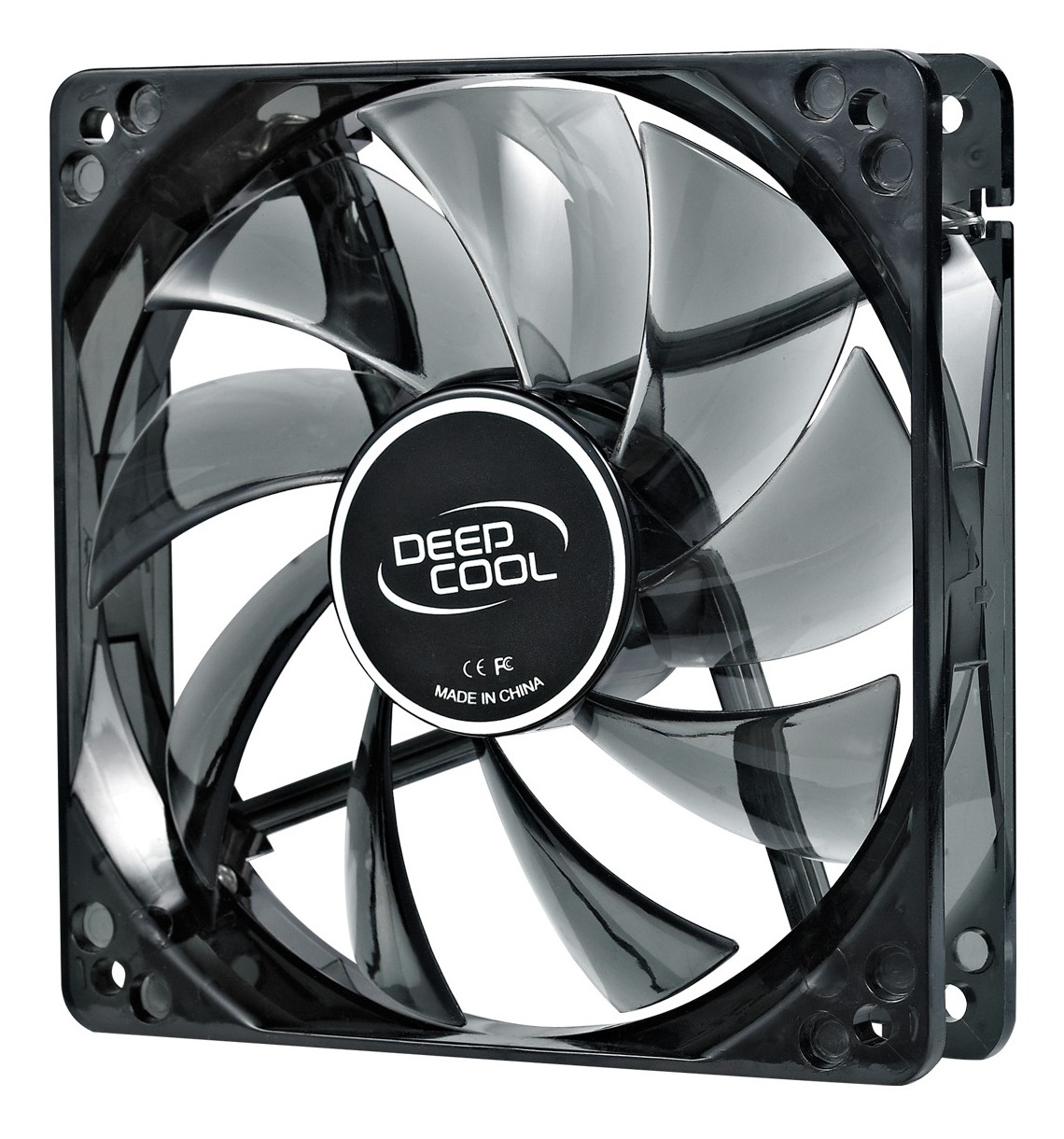 Deepcool VENTILATOR PC, 120x120x25 mm, 4 blue LED, Hydro Bearing,"DP-FLED-WB120", Wind Blade 120