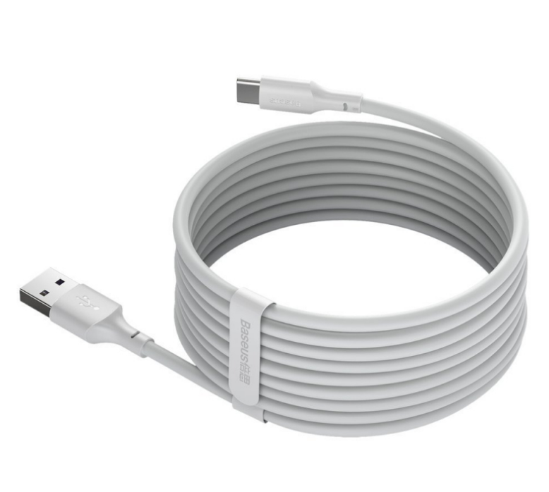 BASEUS Cablu alimentare si date Simple Wisdom, Fast Charging Data Cable pt. smartphone, TZCATZJ-02 - imagine 2