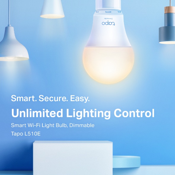 Tp-Link BEC LED wireless, 800lm, 8.7W, E27, se conecteaza la router Wi-Fi, intensitate, Tapo L520E - imagine 3