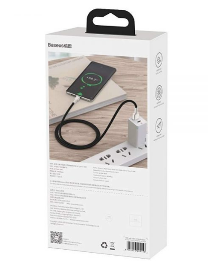 Baseus CABLU alimentare si date Cafule Series, Fast Charging Data Cable pt. smartphone, CAKF000101 - imagine 6