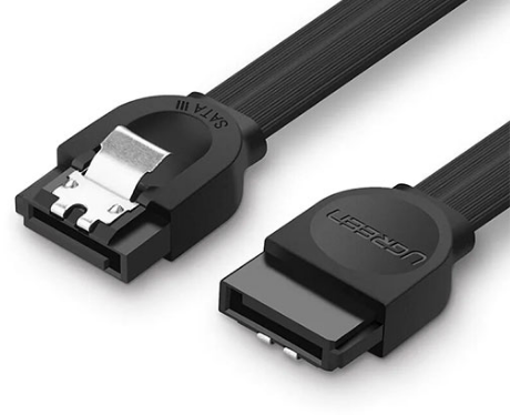 UGreen CABLU de date, "US217", SATA 3(T) la SATA 3(T), 0.5m, negru, 30796