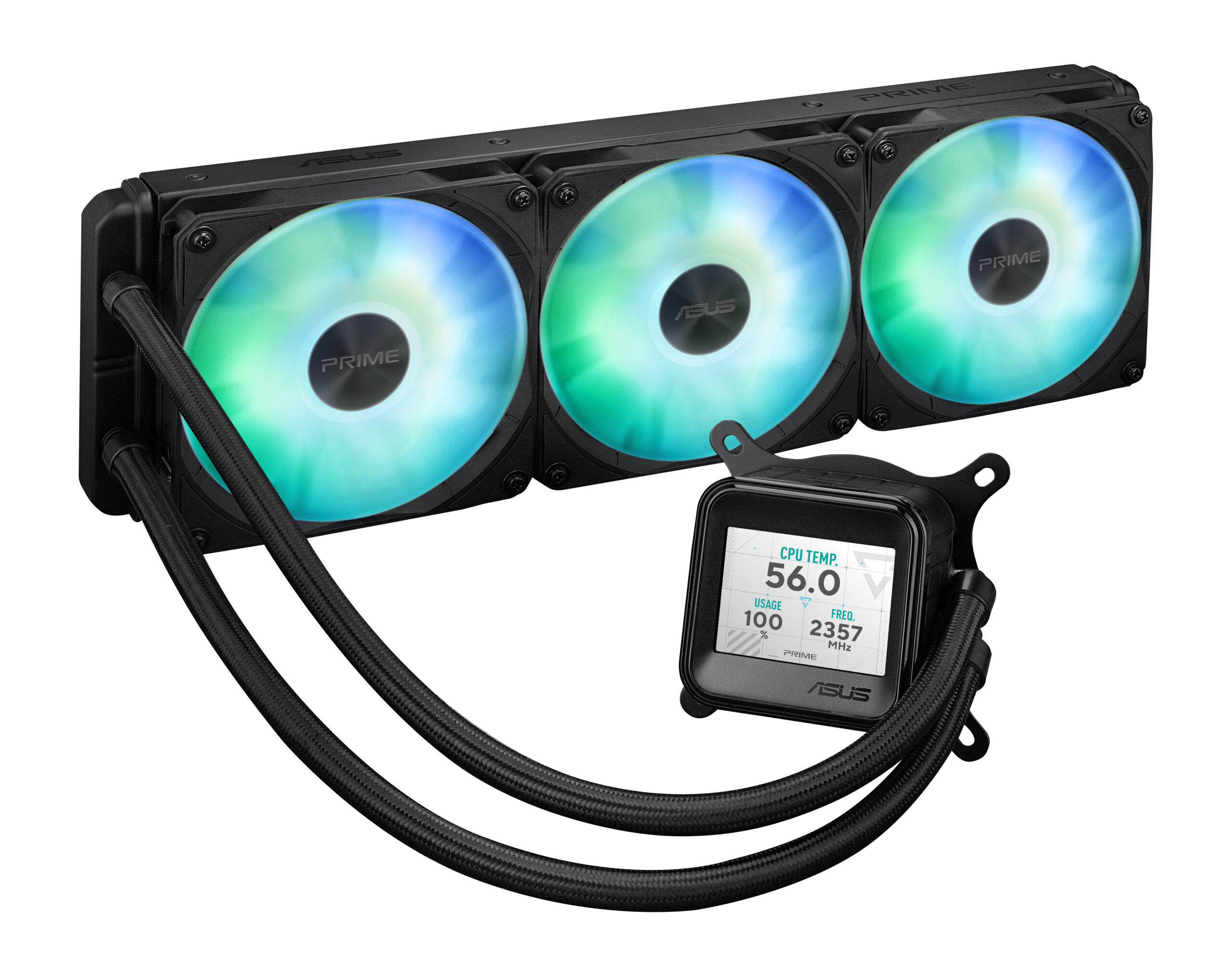 Asus CPU COOLER PRIME LC 360 LCD ARGB, PRIME LC 360 ARGB LCD - imagine 6