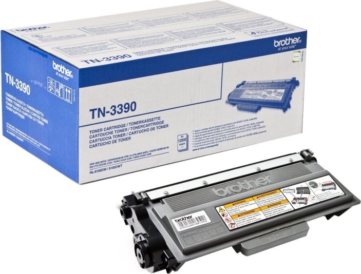 BROTHER Toner Original Black pentru HL-6180|MFC-8950|8520, 12K, TN3390