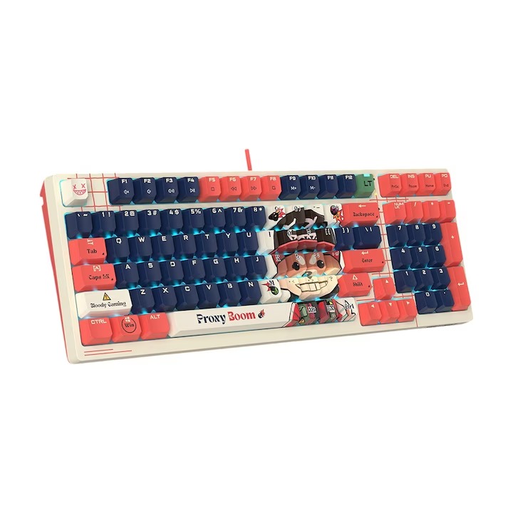 A4Tech Tastatura gaming Bloody AT98 Alpha Optical Switch Performance Keyboard USB, AT98 Proxy Boom