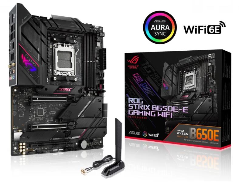 Asus Placa de baza ROG STRIX B650E-E GAMING WIFI AMD B650 socket AM5, ATX, 90MB1BB0-M0EAY0
