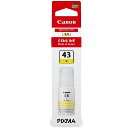 Canon Cartus Cerneala Original Yellow, GI-43Y pentru Pixma G540|G640, 3.7K, 4689C001AA