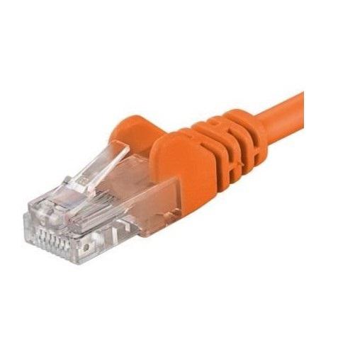 PremiumCord Patchcord UTP RJ45-RJ45 Cat.6, 3m, portocaliu, UTP-6-3-O
