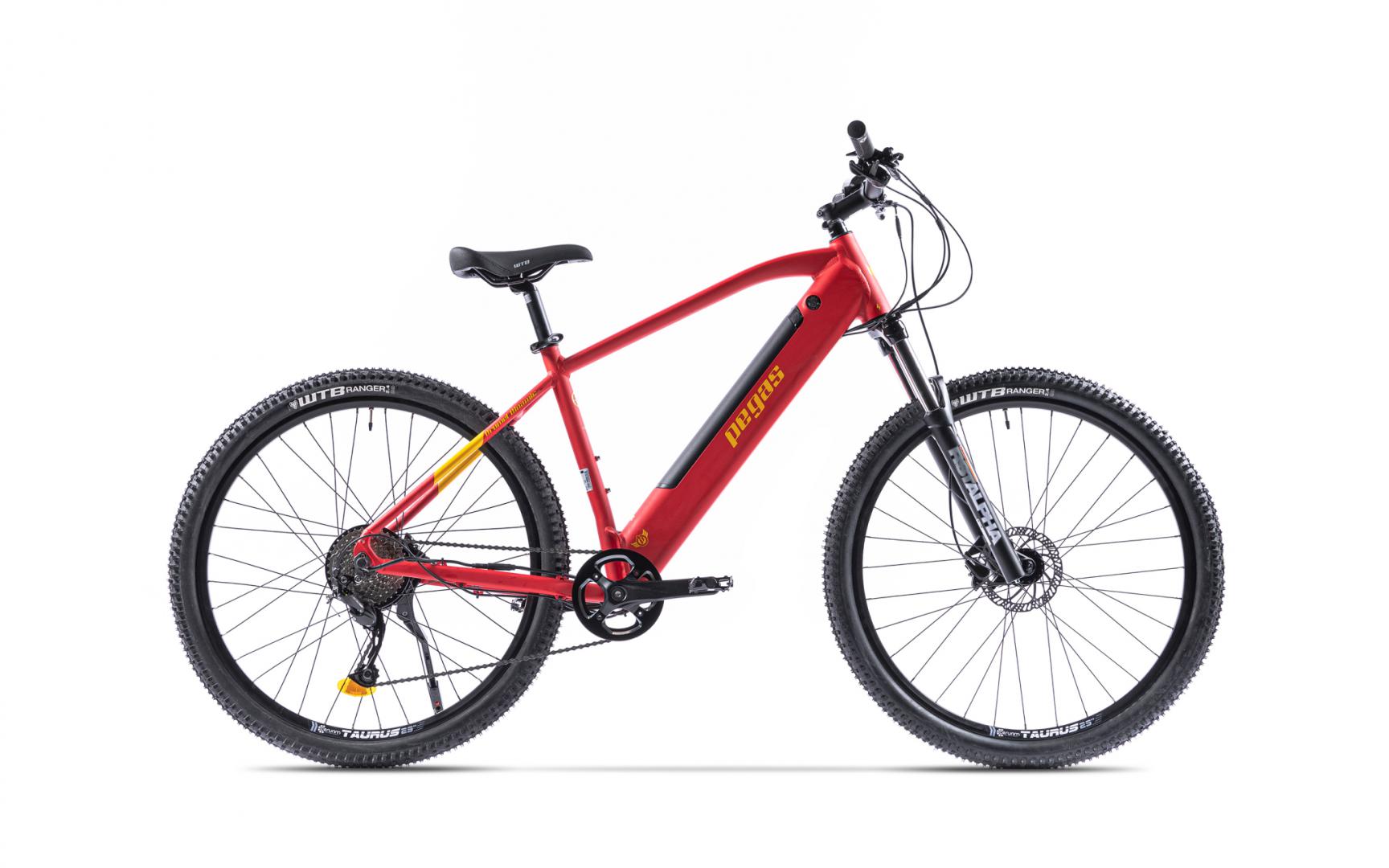 PEGAS Bicicleta MTB Drumet Dinamic E-Bike. Rosu Mat, E-DRUMETM290ROS