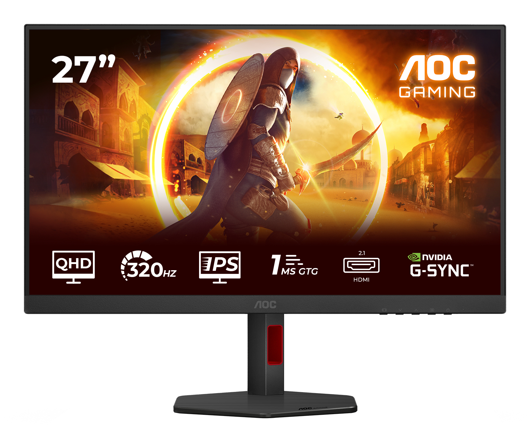 AOC Monitor 27", Q27G4SRU