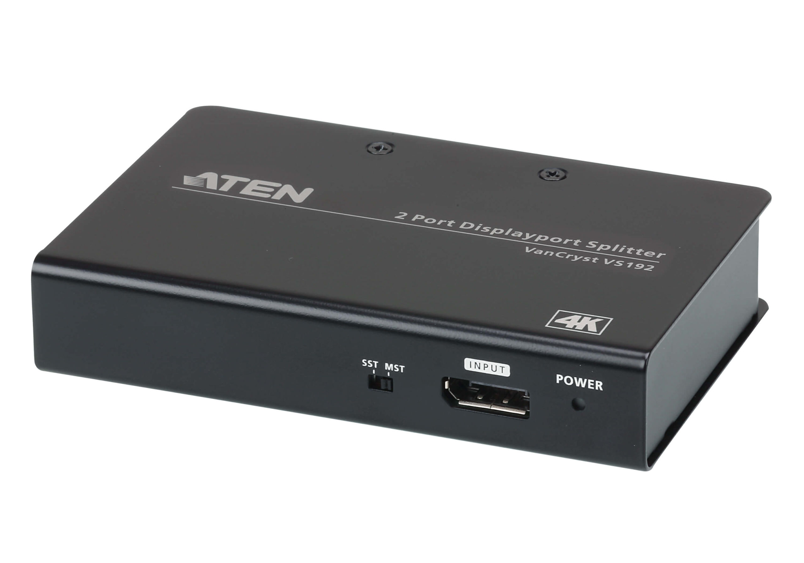 Aten SPLITTER video, split 2 monitoare la 1 PC, conector 1: DisplayPort (M); conector 2, VS192-AT-G