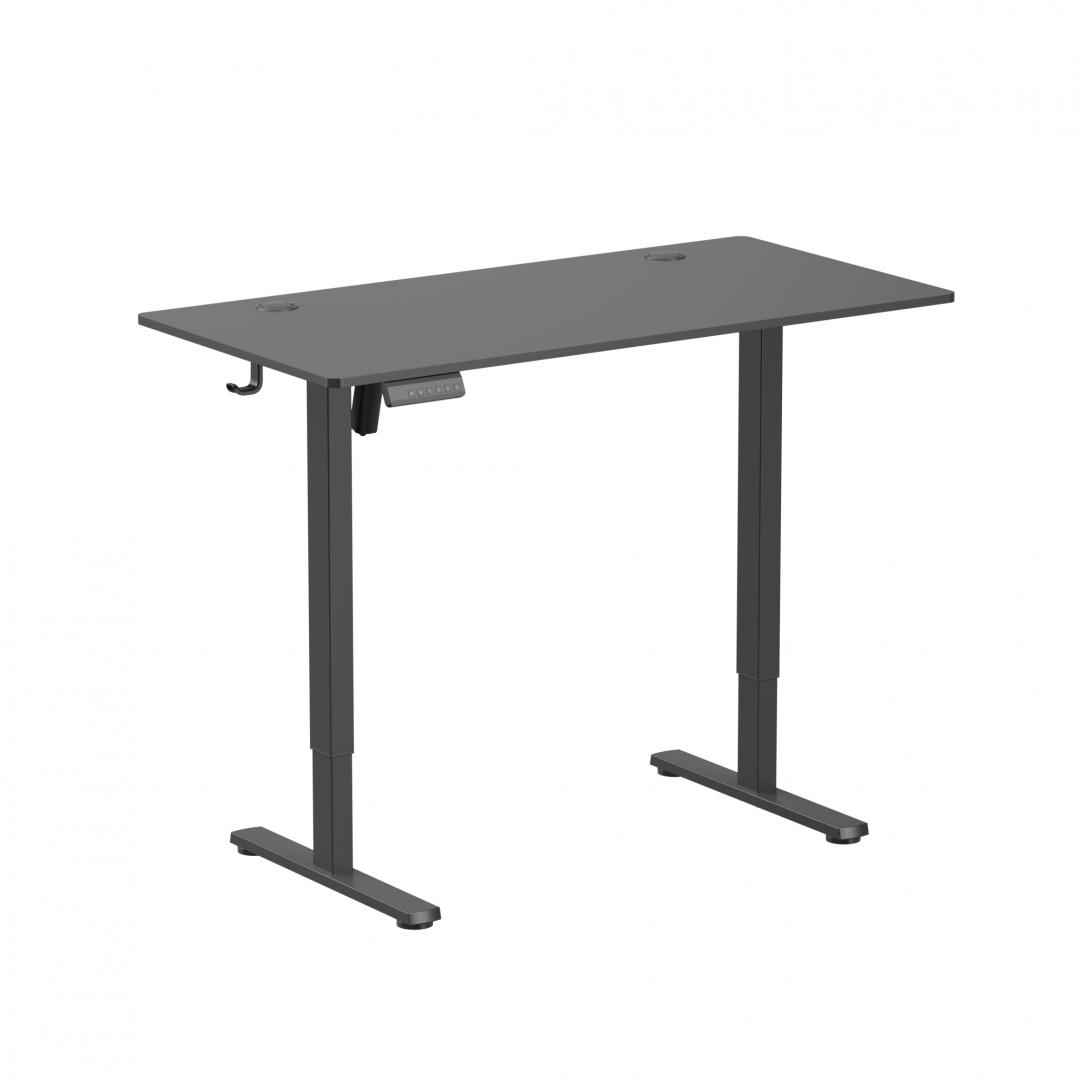 SERIOUX Birou Ascend cu reglare inaltime electric, negru, 1200x600x730~1180 mm, SRXO-ASCEND-BKS