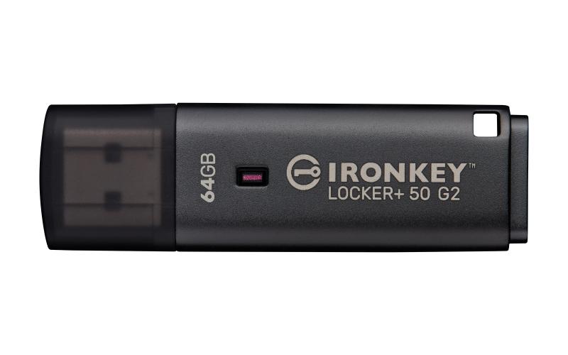 Kingston Technology IronKey Locker+ 50, IKLP50G2/64GB
