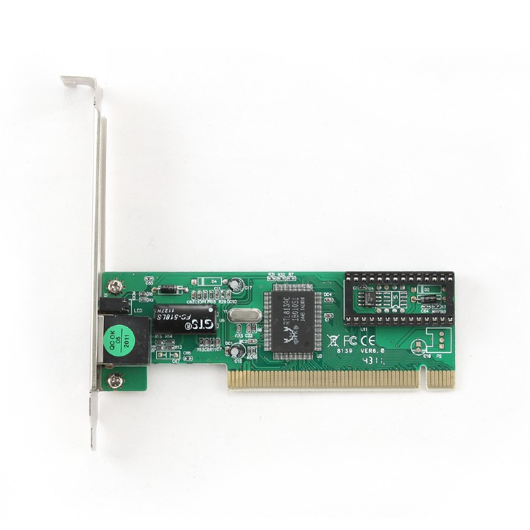 Gembird PLACA RETEA, intern, PCI, port RJ-45, 100 Mbps, NIC-R1