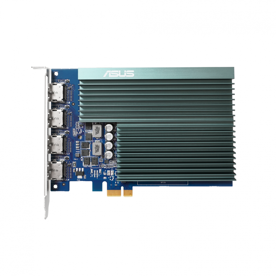 Asus PLACA VIDEO GeForce GT 730, 2 GB GDDR5 64 biti, PCI Express 2.0 x 16, HDMI x, GT730-4H-SL-2GD5