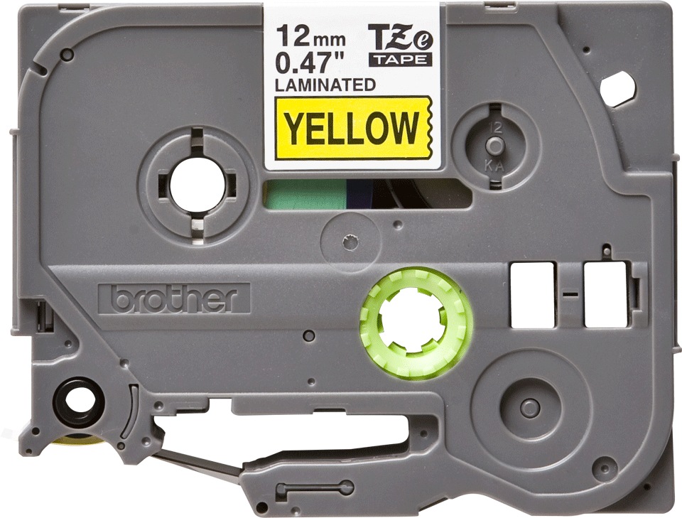 BROTHER Banda Laminata Original Black on Yellow pentru H105WB|P-TOUCH, TZE631