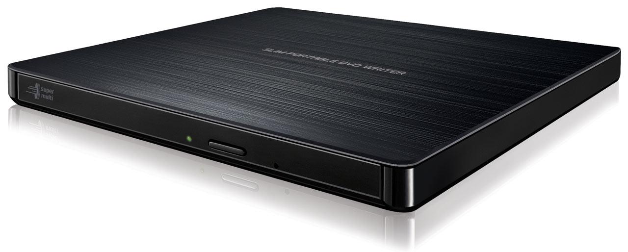 LG DVD-RW extern, interfata USB 2.0, negru, GP60NB60